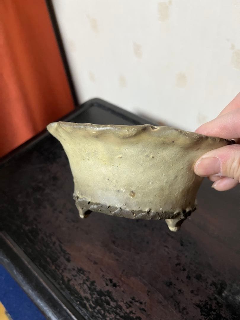 455 盆栽　盆栽鉢　植木鉢　和鉢　片岡