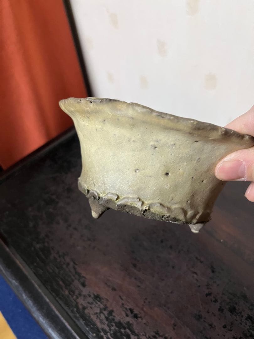 455 盆栽　盆栽鉢　植木鉢　和鉢　片岡