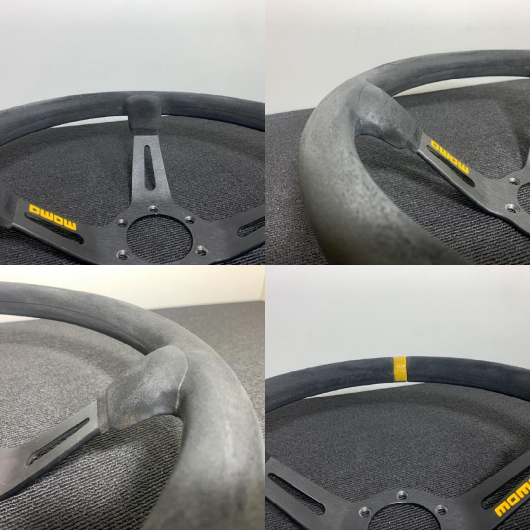 モモ モデル08 ディープコーン 35パイ ブラックスエード 本物 希少