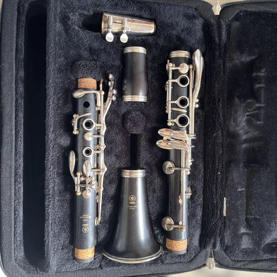 Yamaha クラリネット本体と付属品