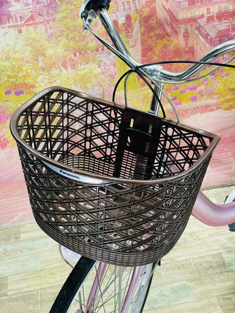 K2701 電動自転車パナソニック ビビ ママチャリ 26インチ 送料無料