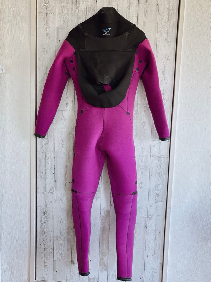 FELLOW セミドライ チェストジップ 5×3mm LB ラバー メンズ 起毛