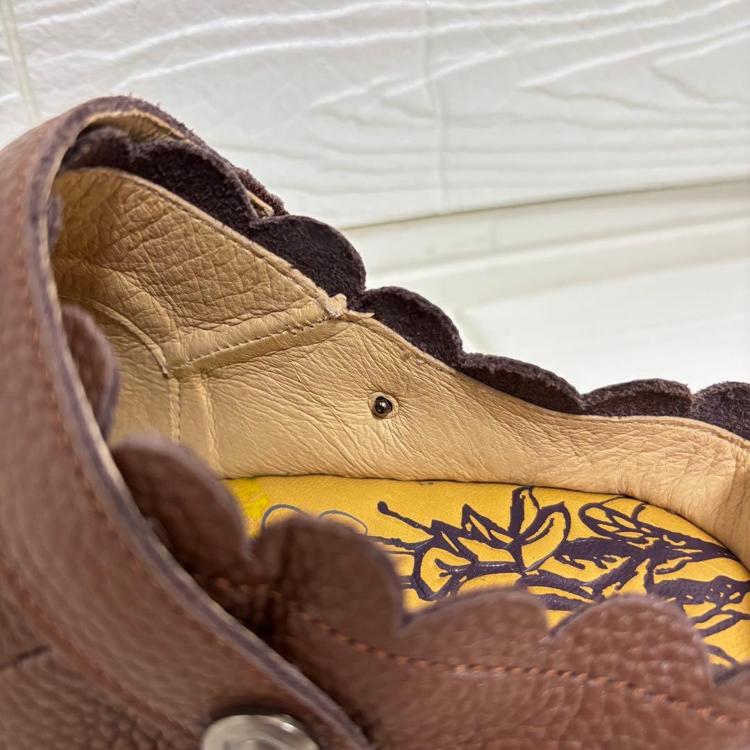 【訳あり新品】エスタシオン サンダル 花モチーフ メリージェーン M 23.5