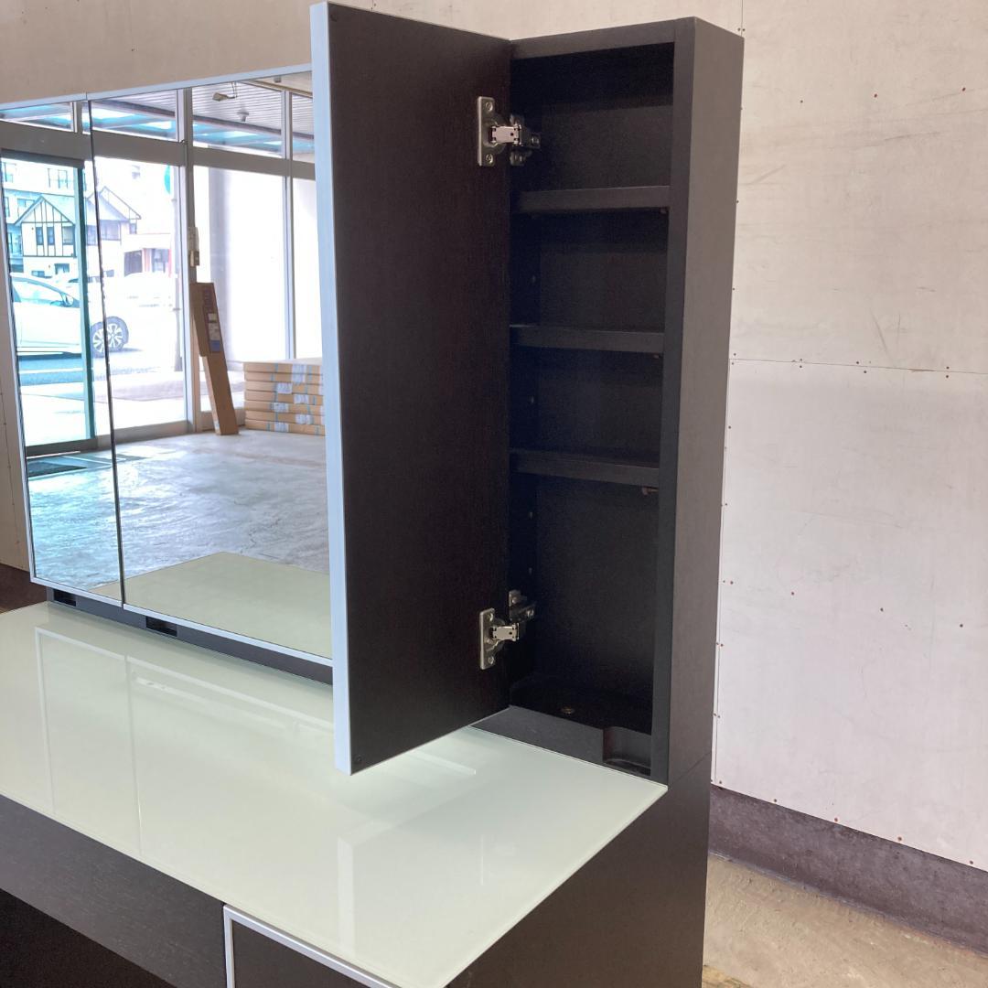 IDC大塚家具　三面鏡　ドレッサー　鏡台　松永家具