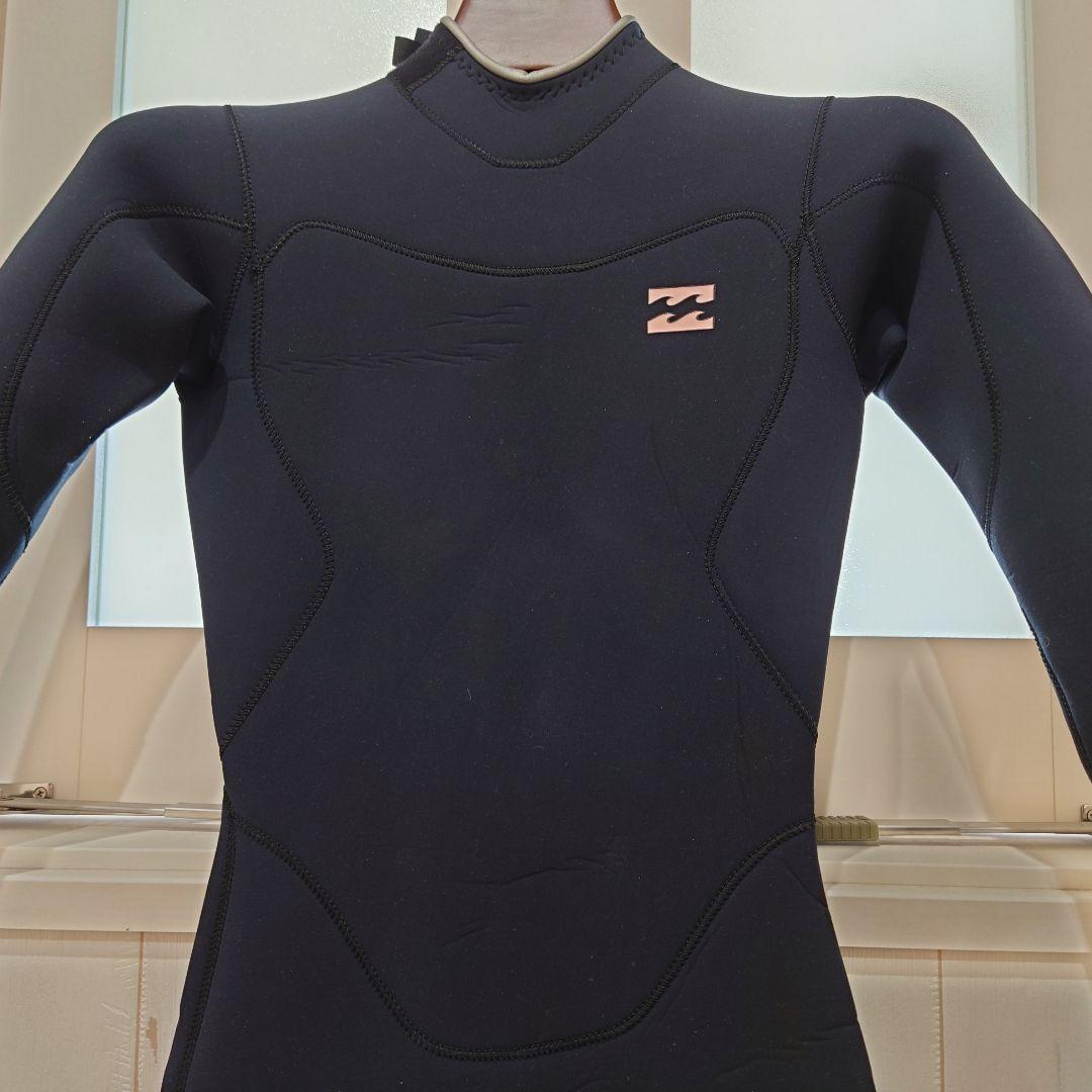 美品 ビラボンウェットスーツ ML フルスーツ 3/2mm ジャージ ネイビー