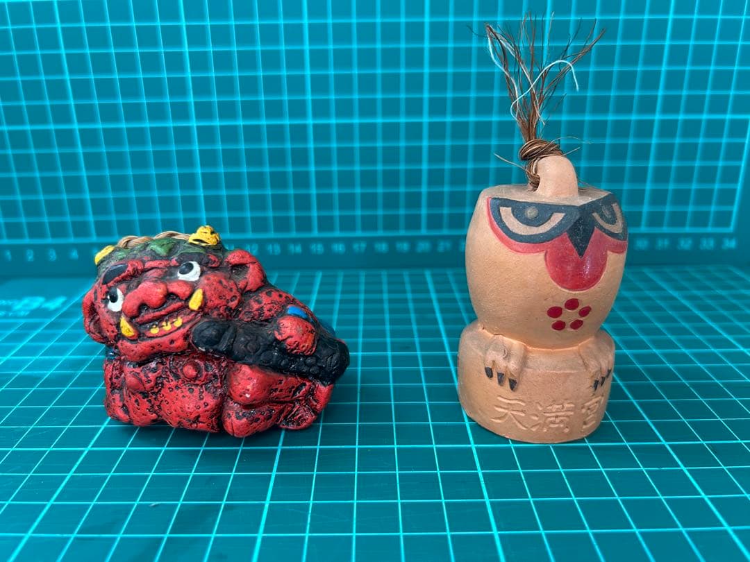 日本の伝統的な陶器置物セット売り　土鈴①