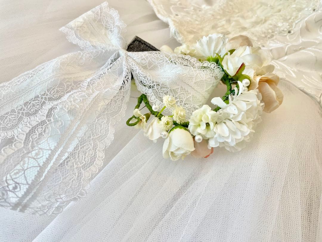 バレエ衣装　ロマンティックMサイズ　ホワイト