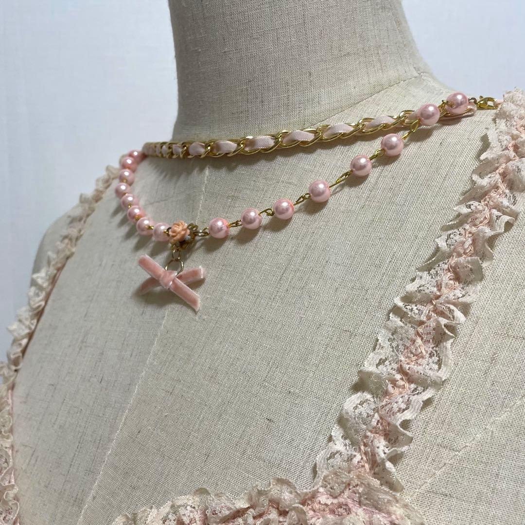 LIZ LISA リズリサ 装飾 キャミソール リボン レース