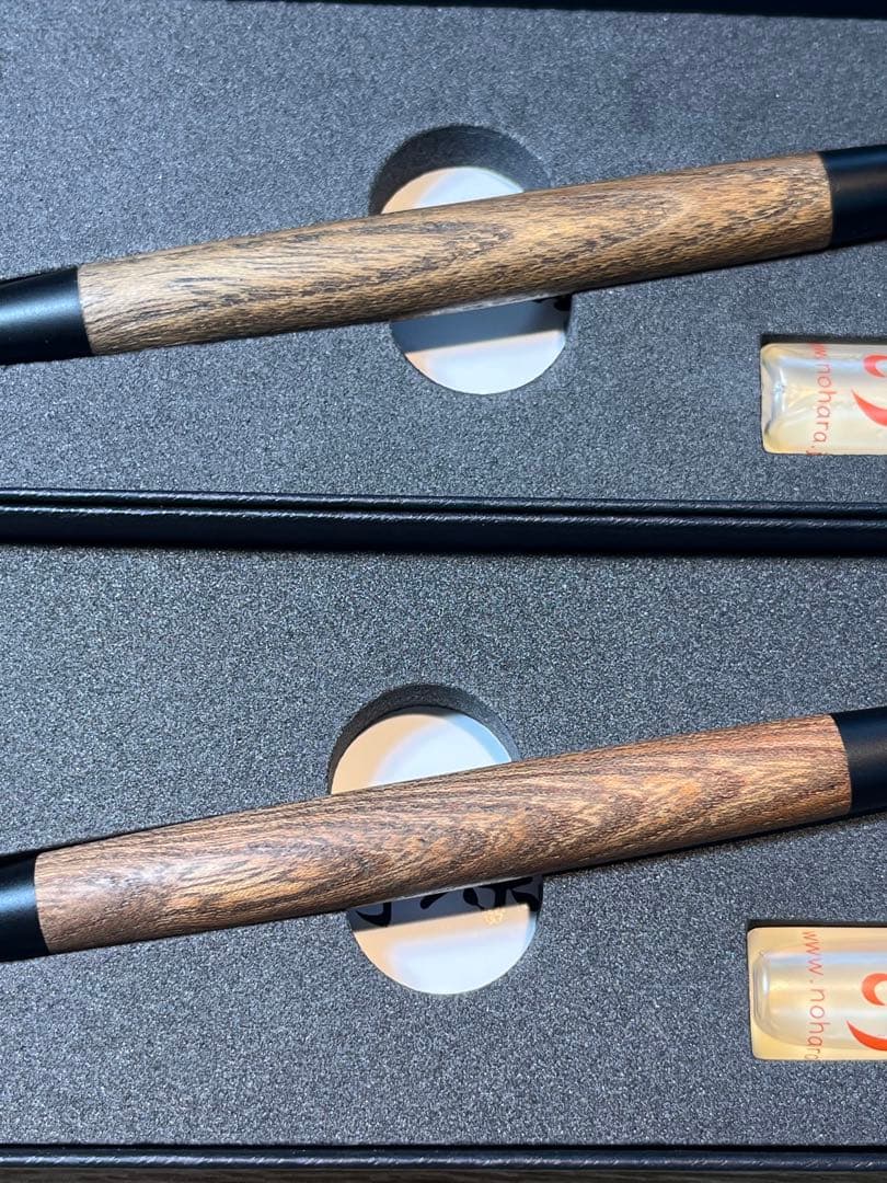 野原工芸シャーペン 欅、槐 2本セット