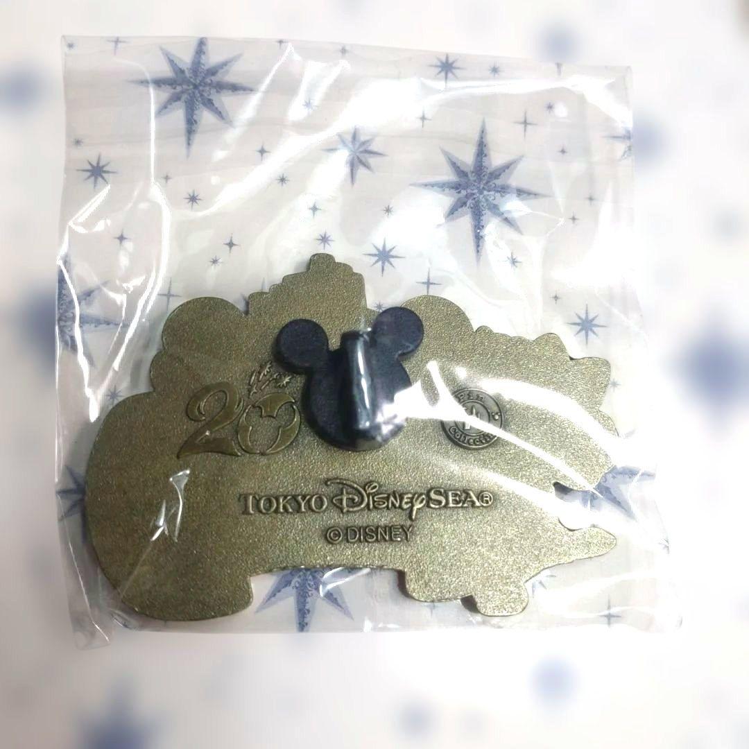 【匿名配送】東京ディズニーシー20周年ピンバッジセット
