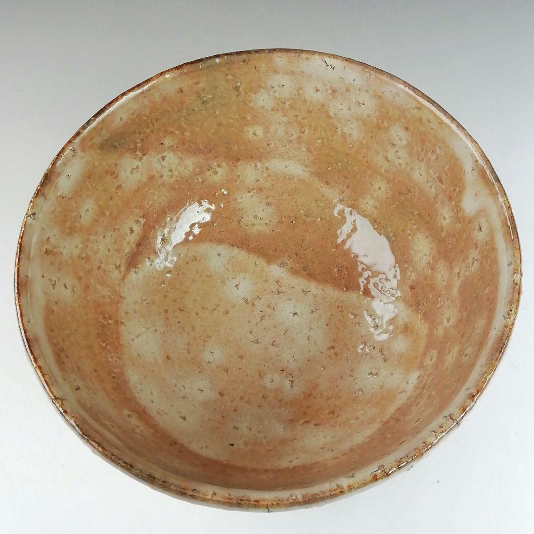 Ｔ４２６　茶碗　『萩焼』『田原謙次 造』　共箱　抹茶碗　茶道具