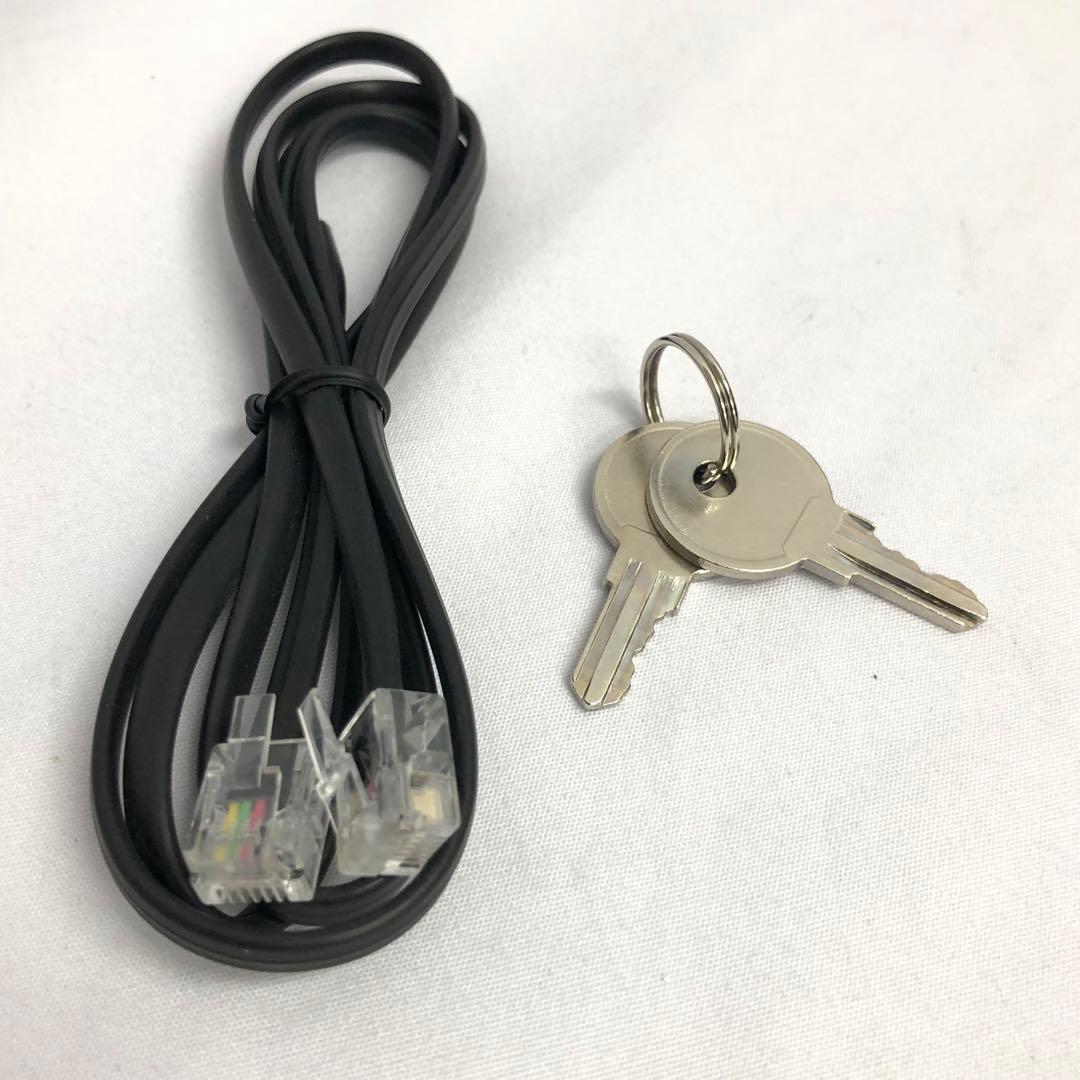 【66】プリンター接続用 キャッシュドロア レジ 黒 E-33H 新品未使用