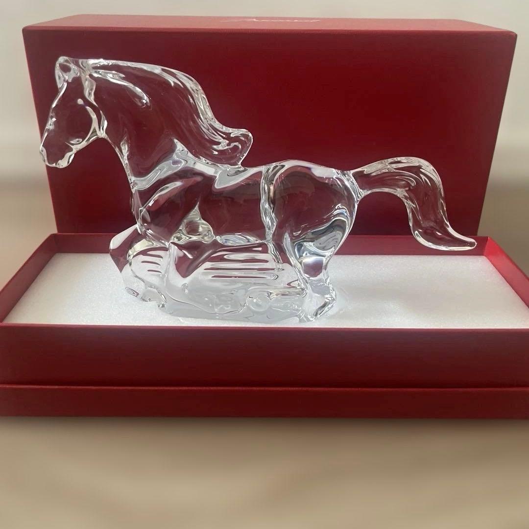 バカラ　クリスタル　干支 馬　2026