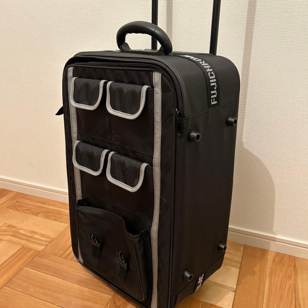 カメラ用 中型 ブラック キャリーカート 旅行用品