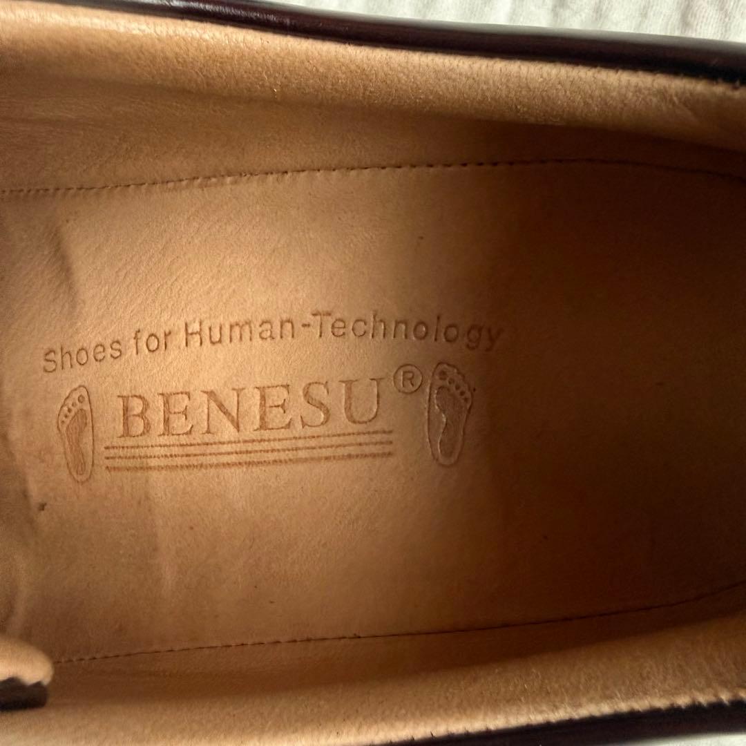 美品☆BENESU/ベネシュ/ブラウン/レディース/ドレスシューズ/レザー/24