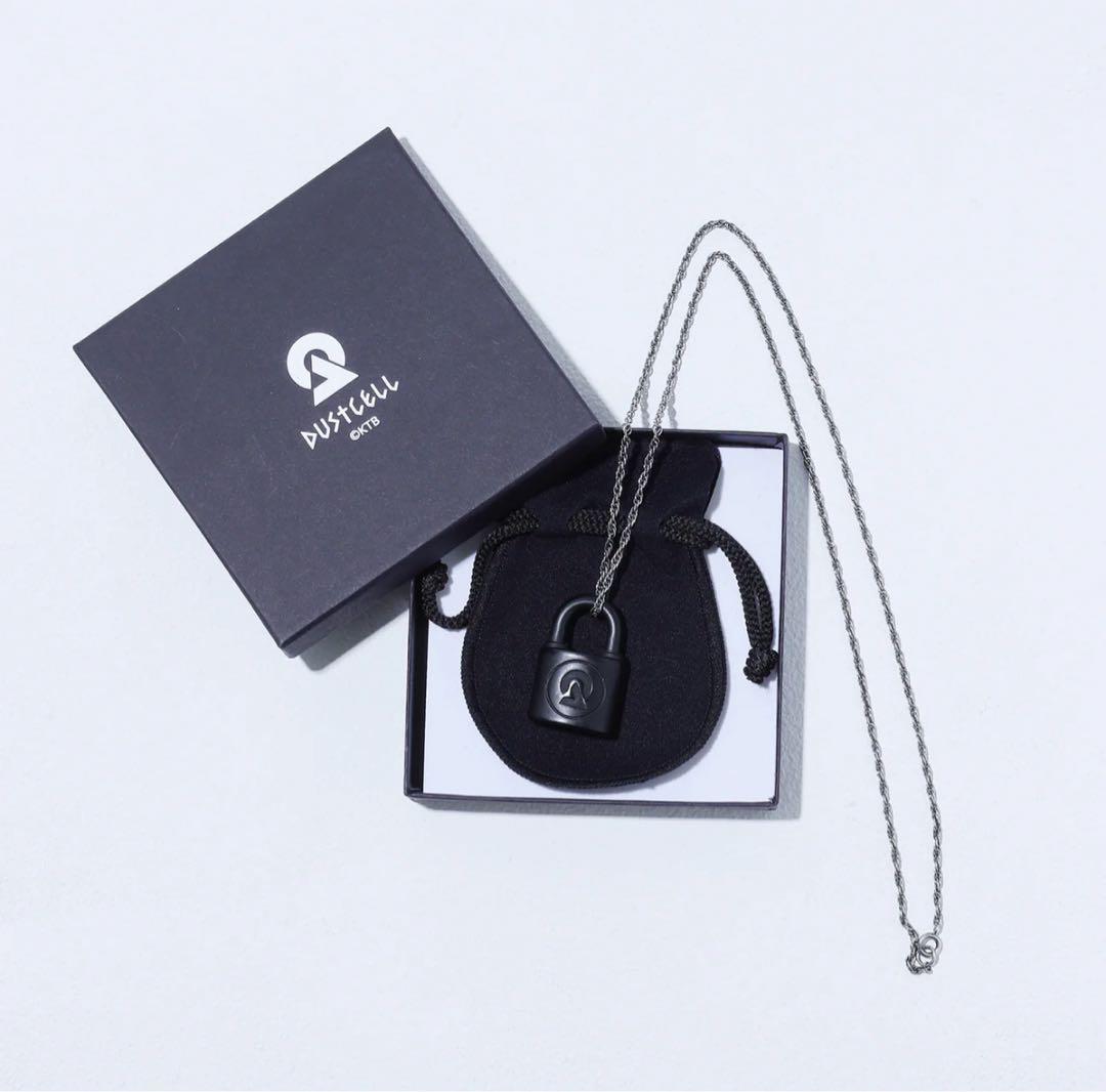 【DUSTCELL】 ロゴマークパドロックネックレス
