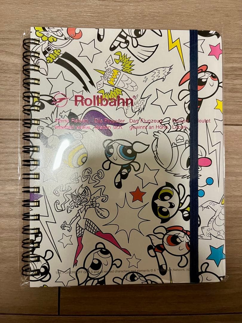 ロルバーン ポケット付メモ3冊 パワーパフガールズ うるちゅるポップシール新作