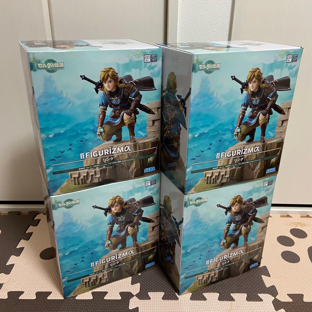 リンク 4体セット ゼルダの伝説 ティアーズ オブ ザ キングダム フィギュア