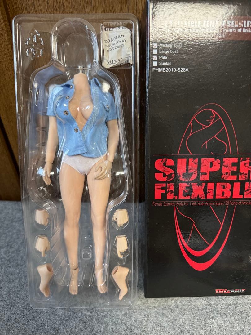 早い物勝ち 1/6フィギュア素体、ヘッド、衣装、小物セット