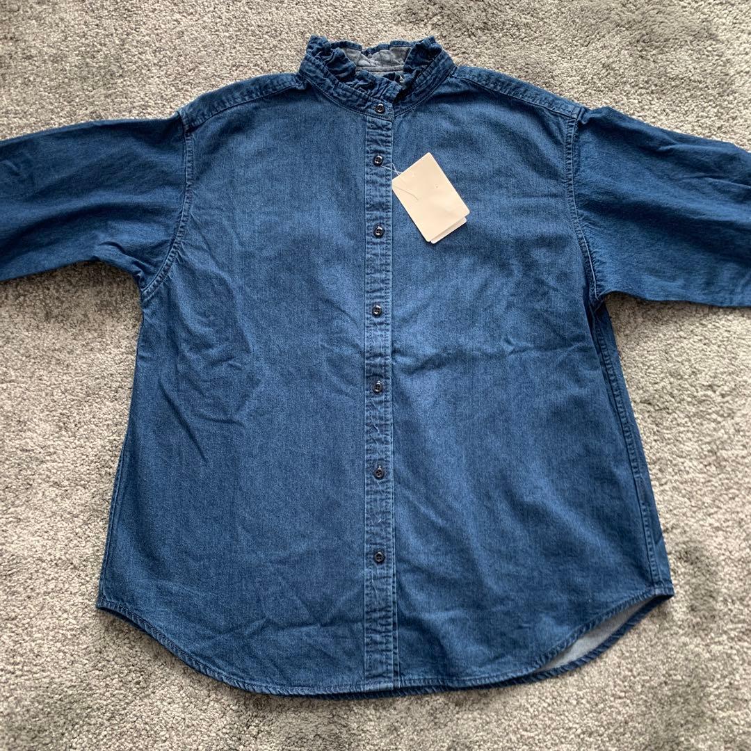 ジャーナルスタンダードレリューム★デニムフリルブラウス