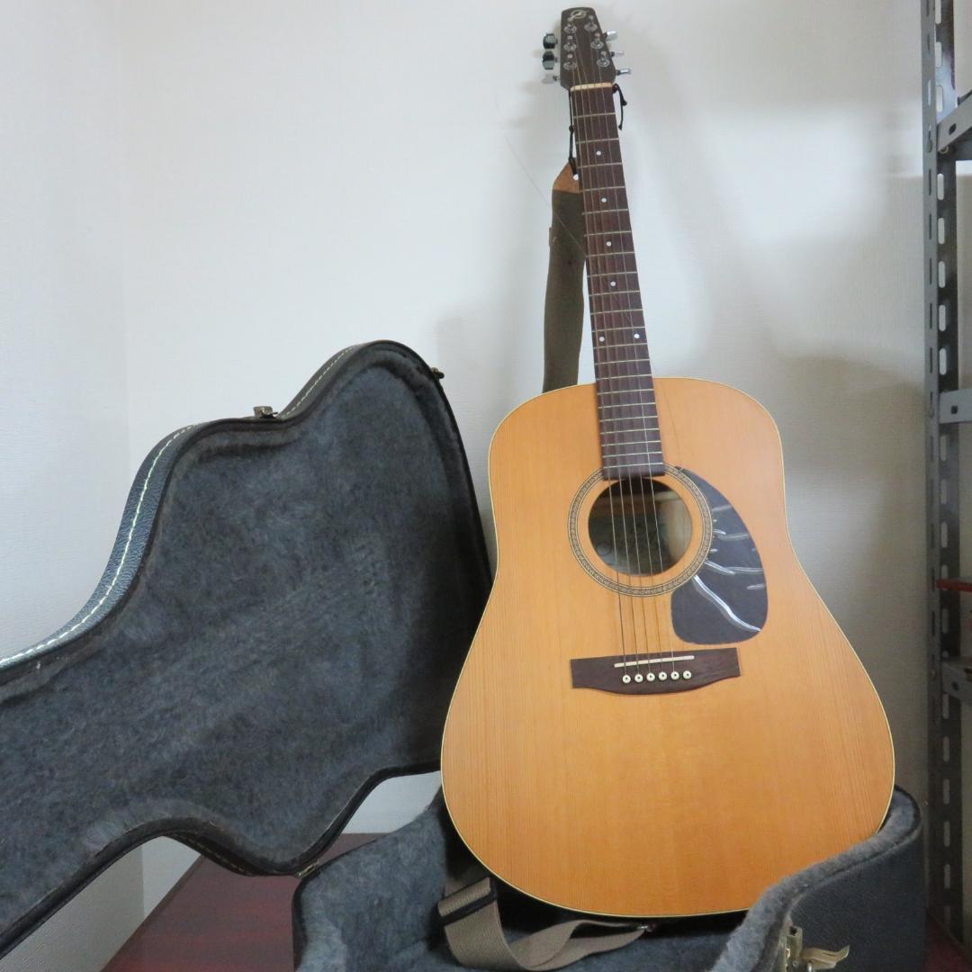 アコースティックギター シーガル ケース付き seagull S6 CEDAR
