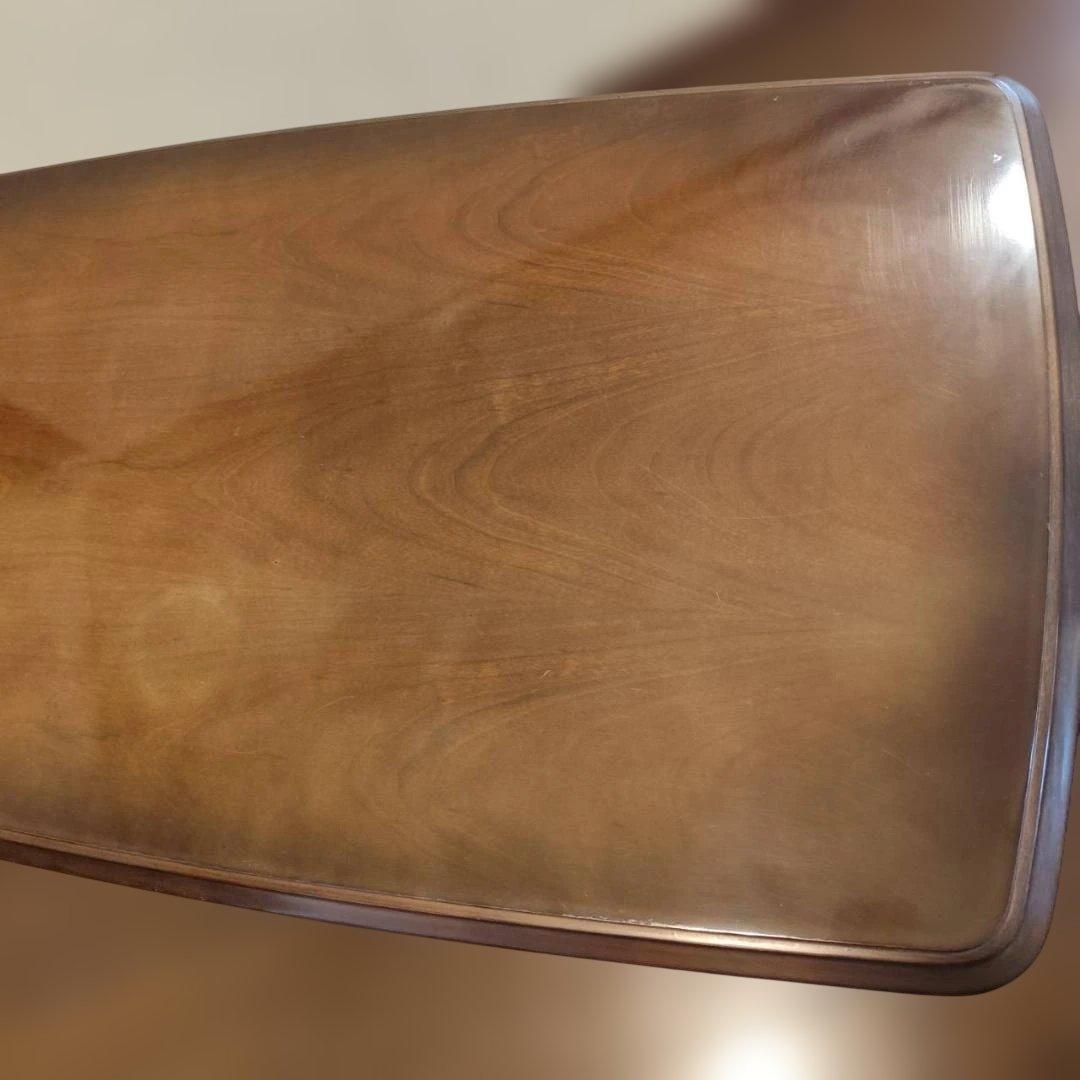 直接引き取り 希少 オールドカリモク コロニアル センターテーブル