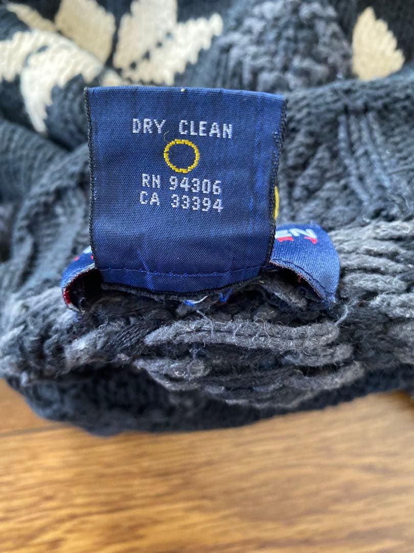 90s RALPH LAUREN POLO SPORT 星条旗 コットンニット