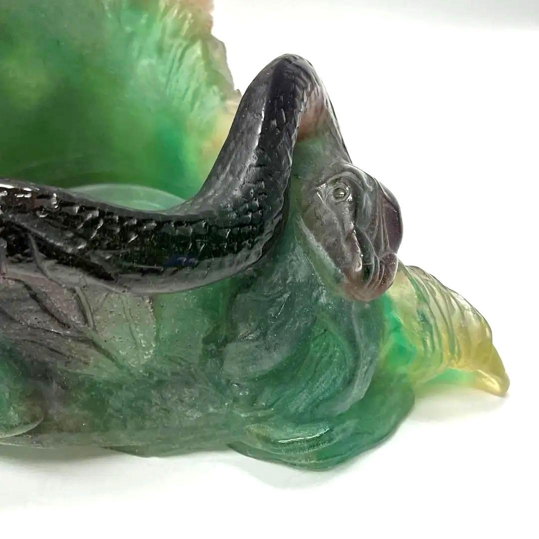 Daum　ドーム　フラワーベース　ヘビ