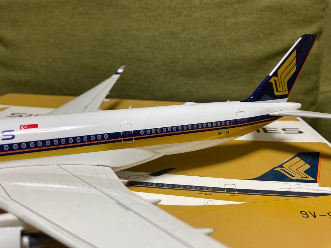 鯖*様 シンガポール航空 エアバス A350-900 1/200