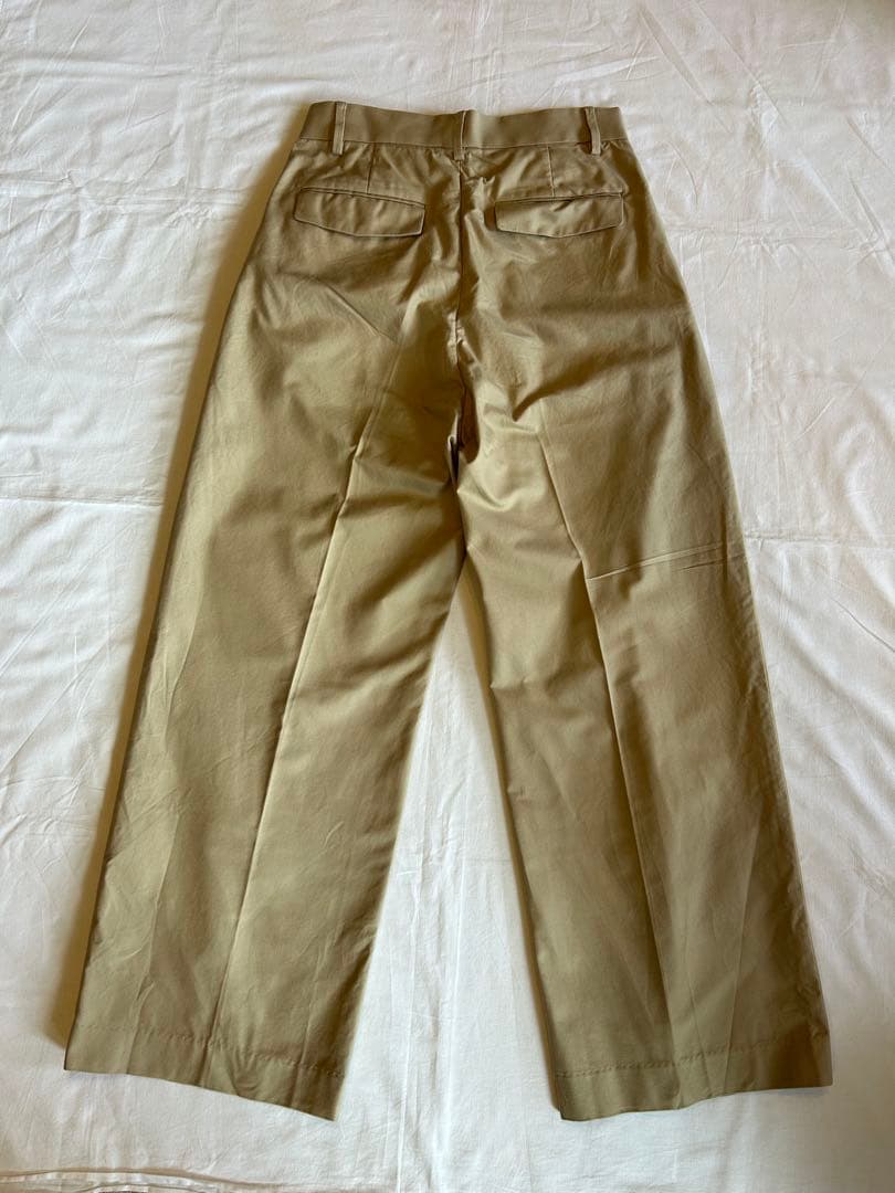 MUSE de Deuxieme Classe チノ タックワイドパンツ 36