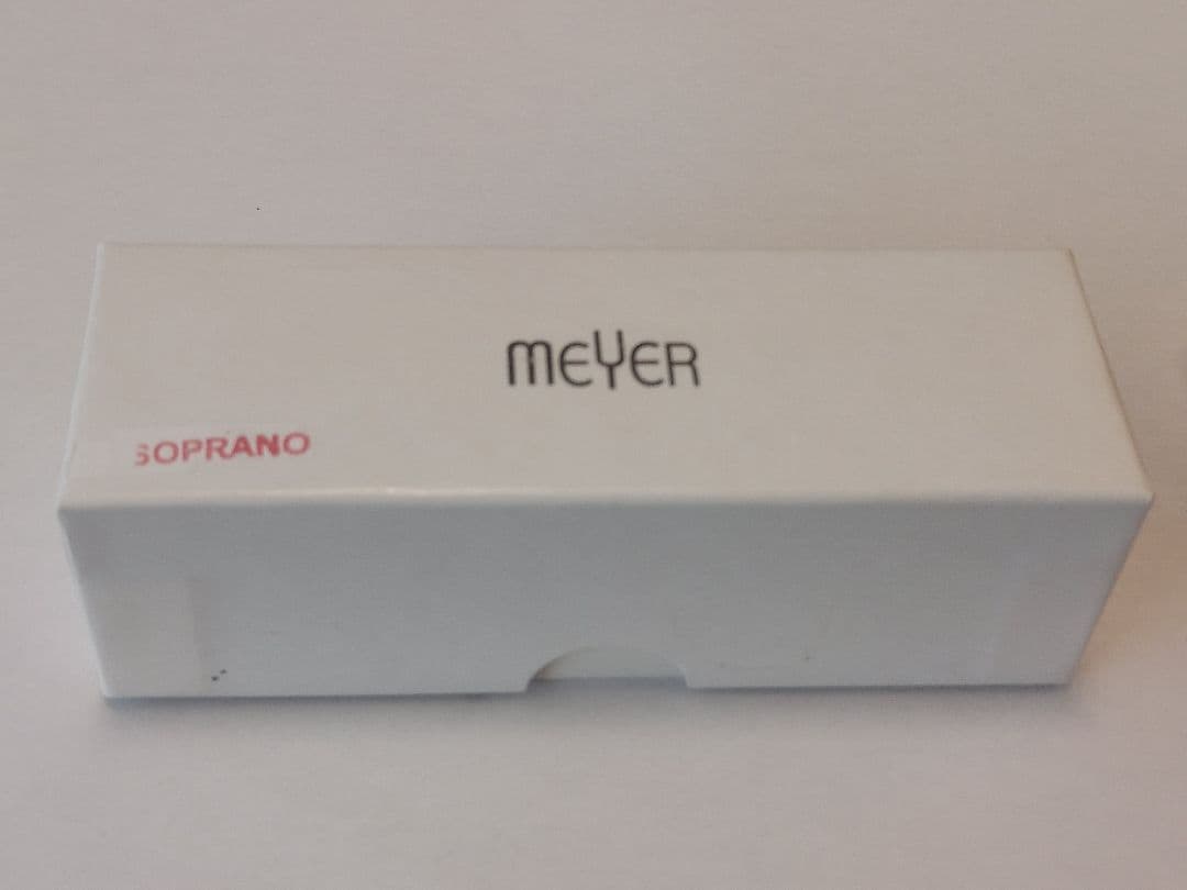 Meyer ソプラノサックスマウスピース 5MM、リガチャー、キャップのセット