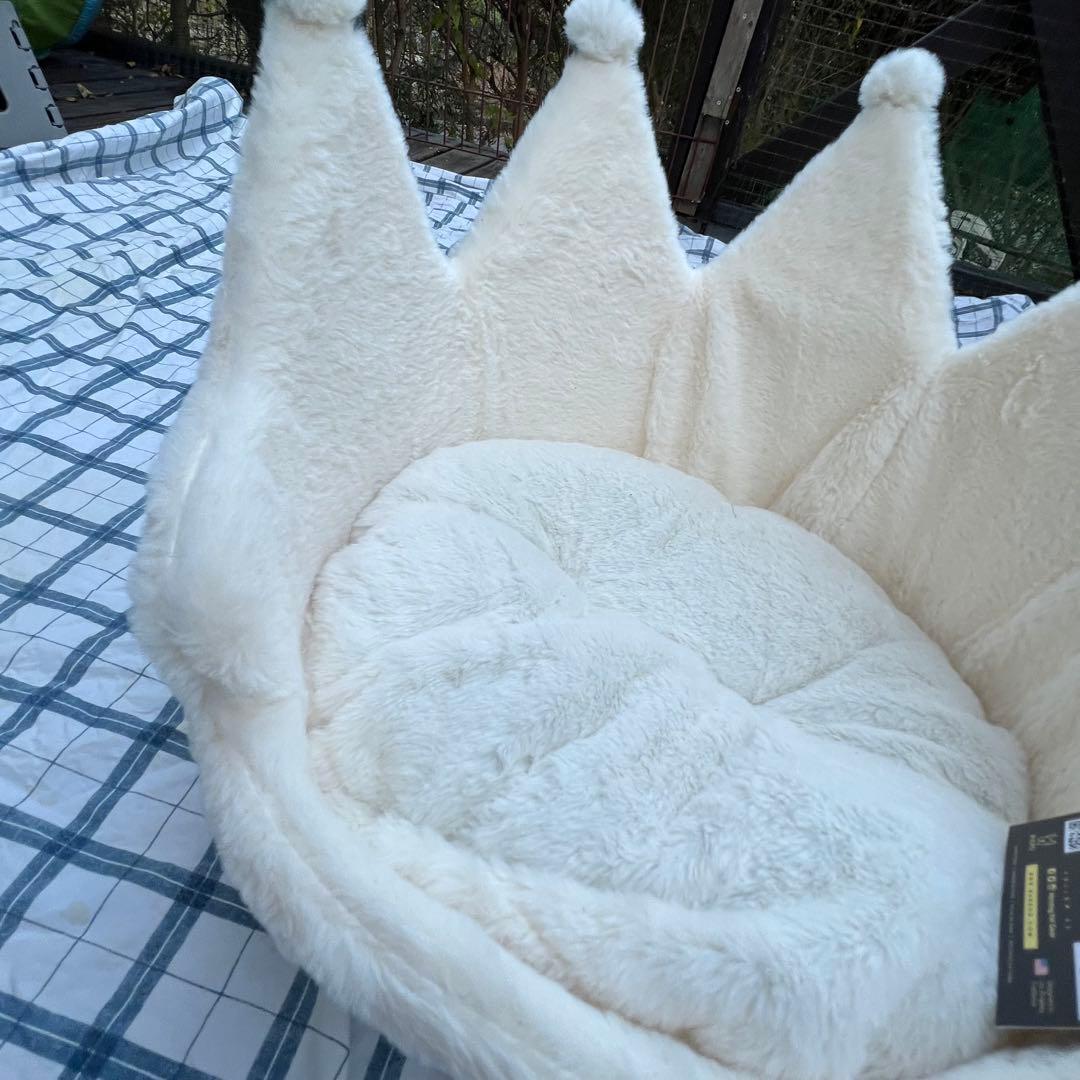 NANDOG ナンドッグ 王冠 クラウドクラウン ベッド ロイヤルアイボリー