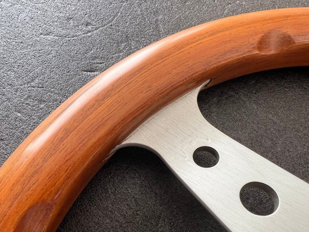 MOMO INDY ウッドステアリング '82年製