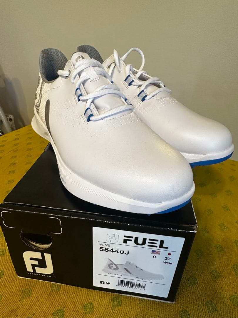 フットジョイ FJ FUEL ゴルフシューズ WIDE 55440J 箱付