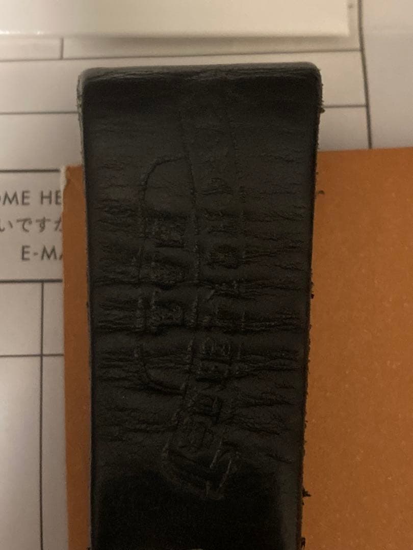 CHROME HEARTS クロムハーツ Dキーリング クロスボタン ブラック