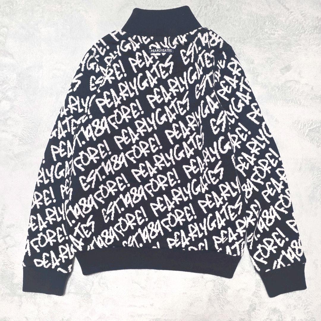 新品未使用 タグ付き パーリーゲイツ グラフィックジャケット ブルゾン 蓄熱 M