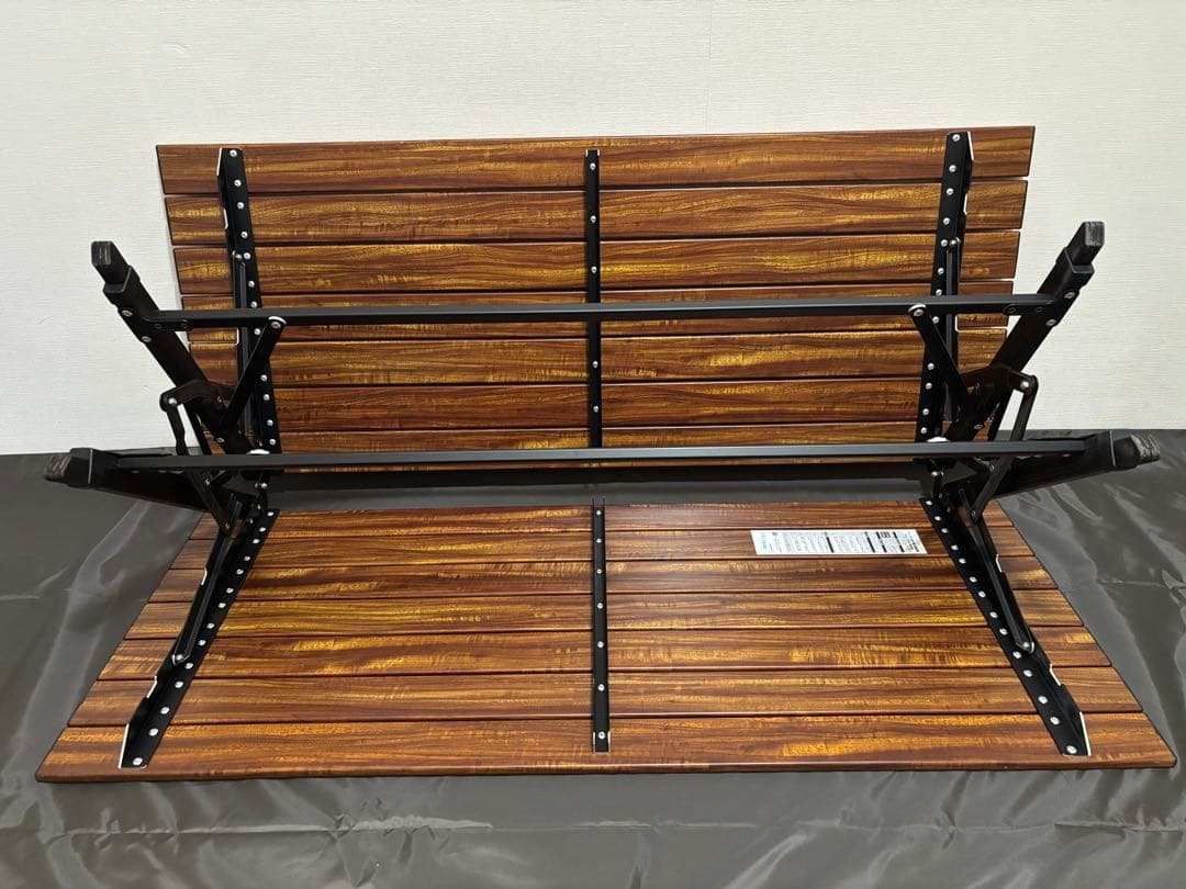 おまけ付き　オガワ　折りたたみテーブル　3ハイ&ローテーブル　ロング　1985