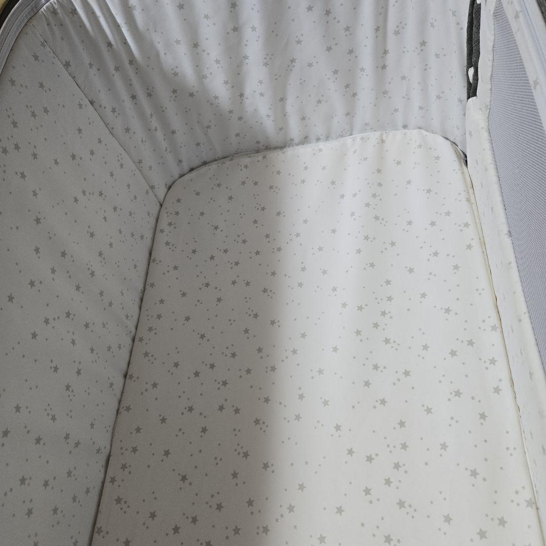 ベビーベッド HZDMJ グレー【説明書・付属品あり】