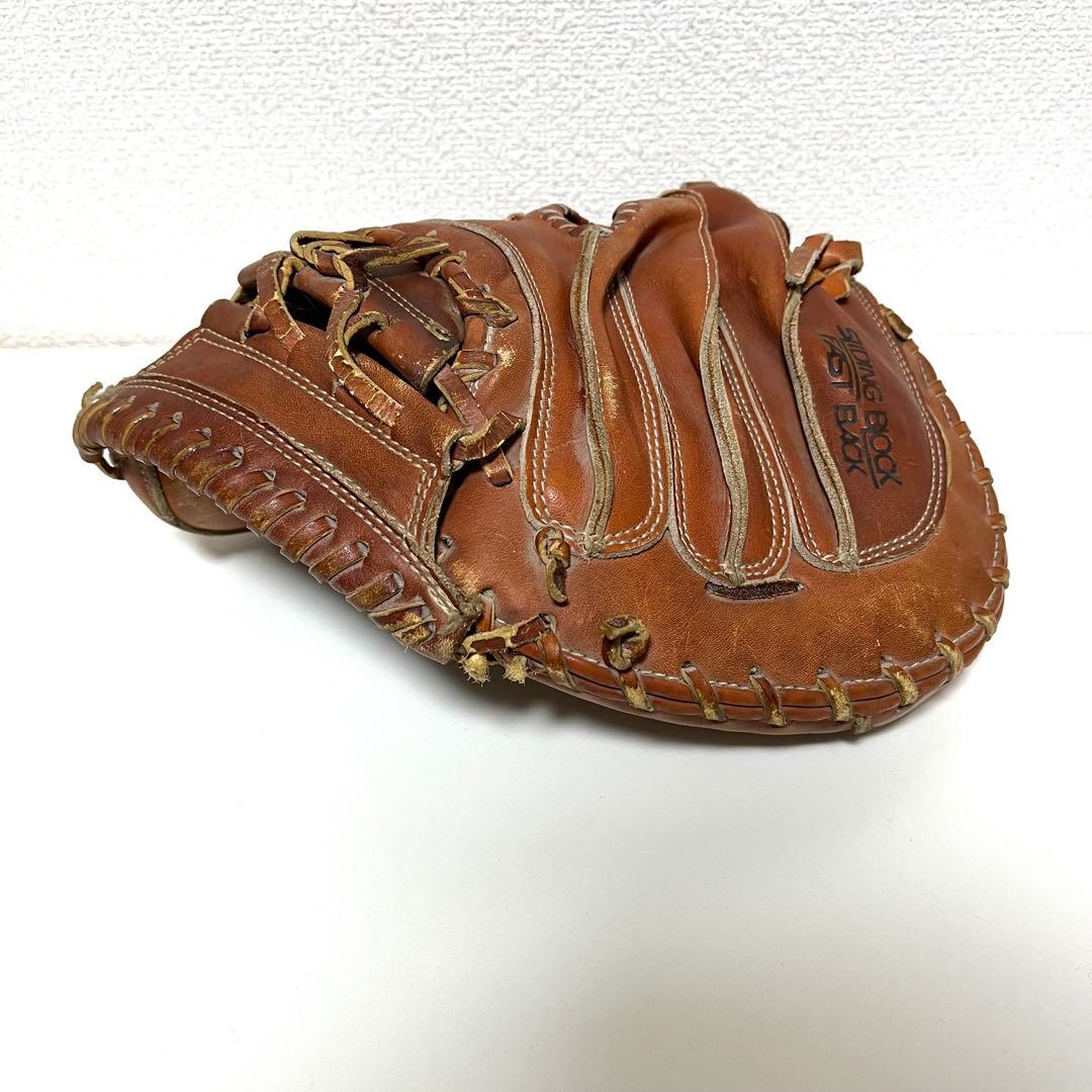 美津和タイガー 硬式用 キャッチャーミット レザー