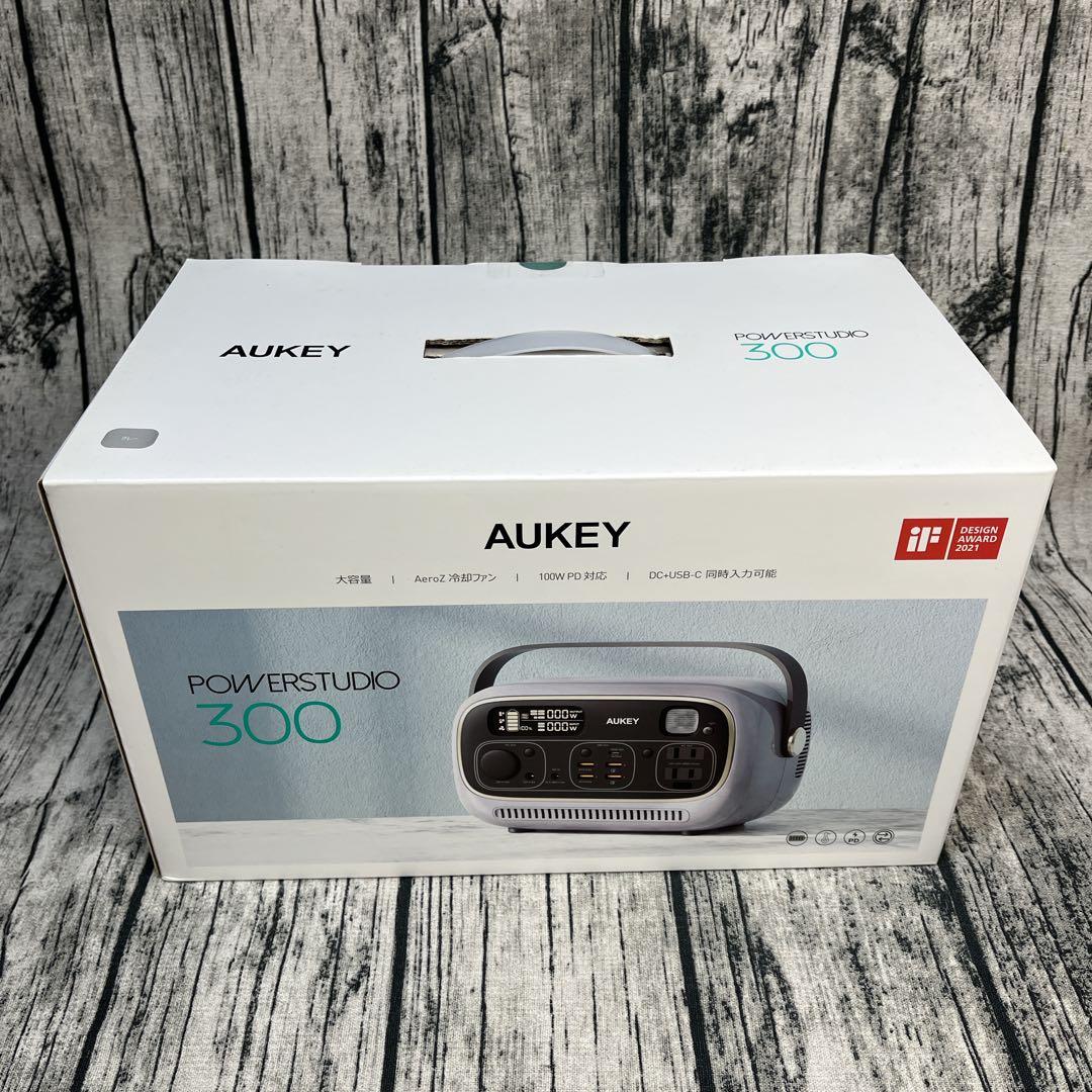 【新品未開封】AUKEY POWERSTUDIO 300 ポータブル電源