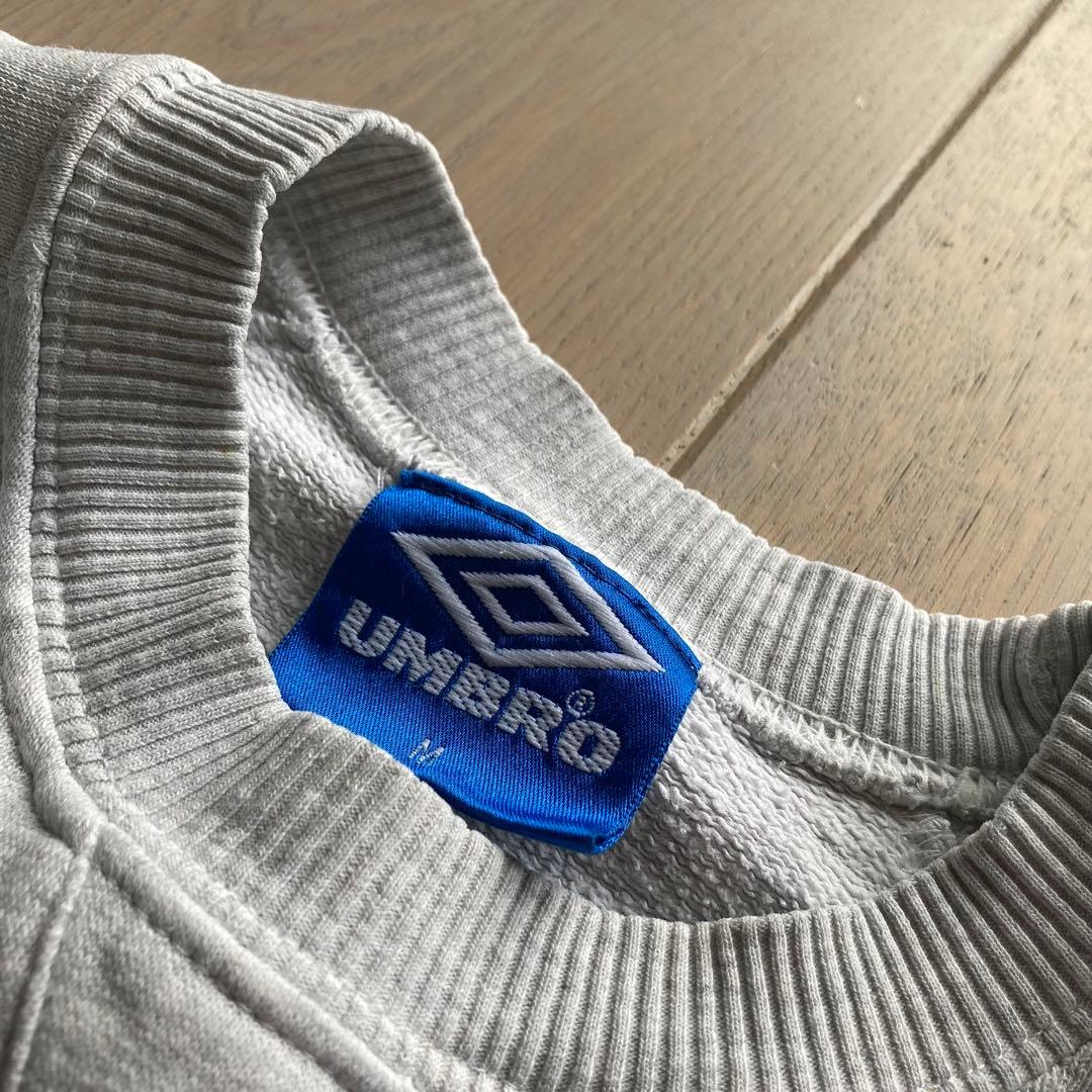 Vintage 90s 青タグ Umbro Gray Sweatshirt