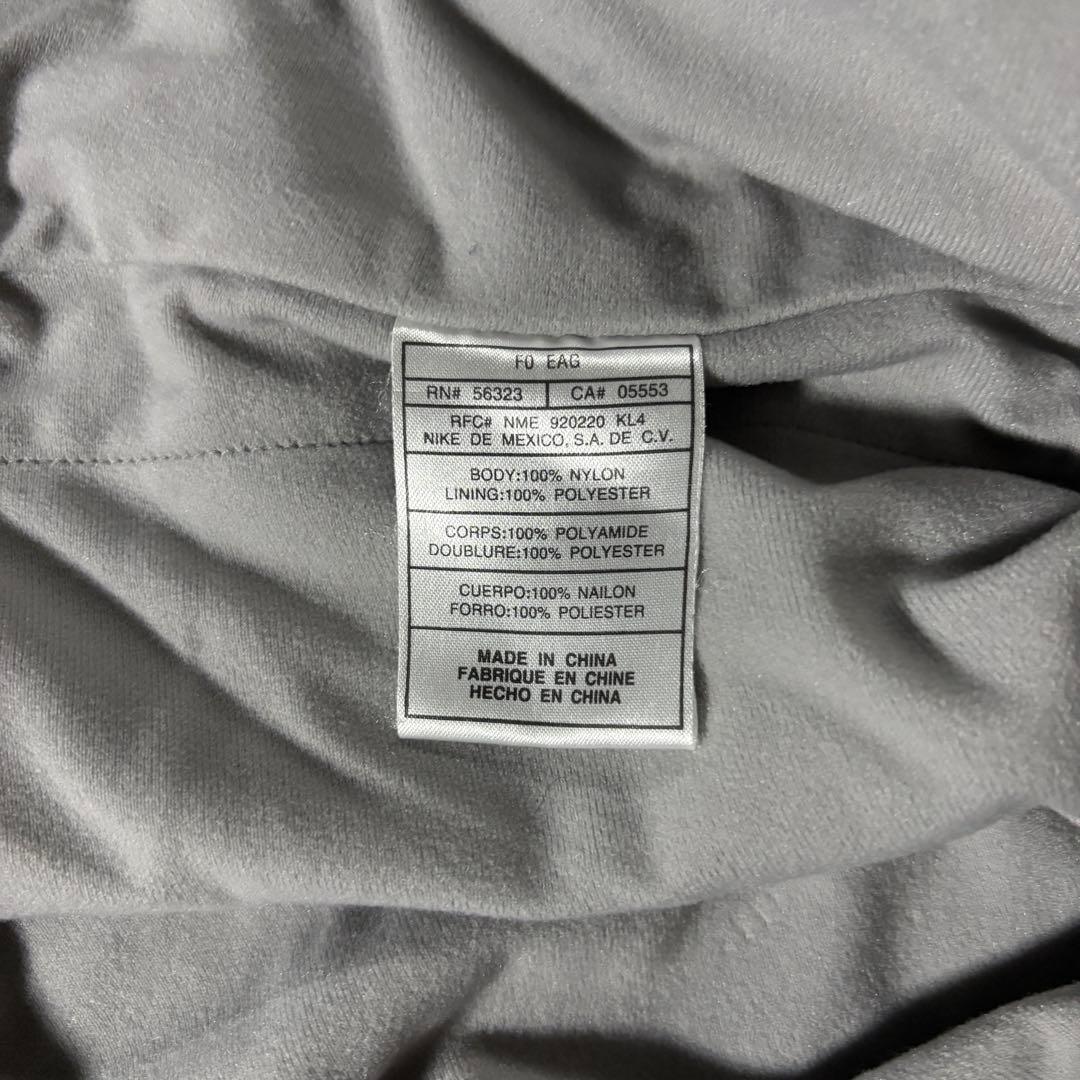 00s archive NIKE nylon jacket ドローコード 光沢