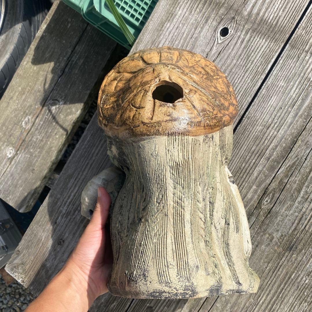 狸の陶器置物 約40cm 信楽焼