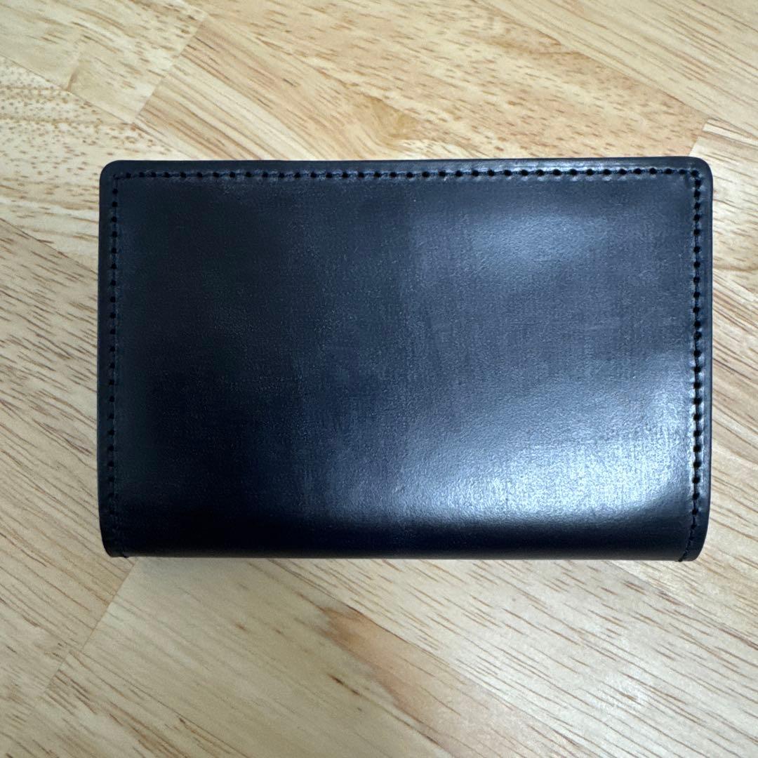 土屋鞄製造所 ブライドル 名刺入れ ネイビー