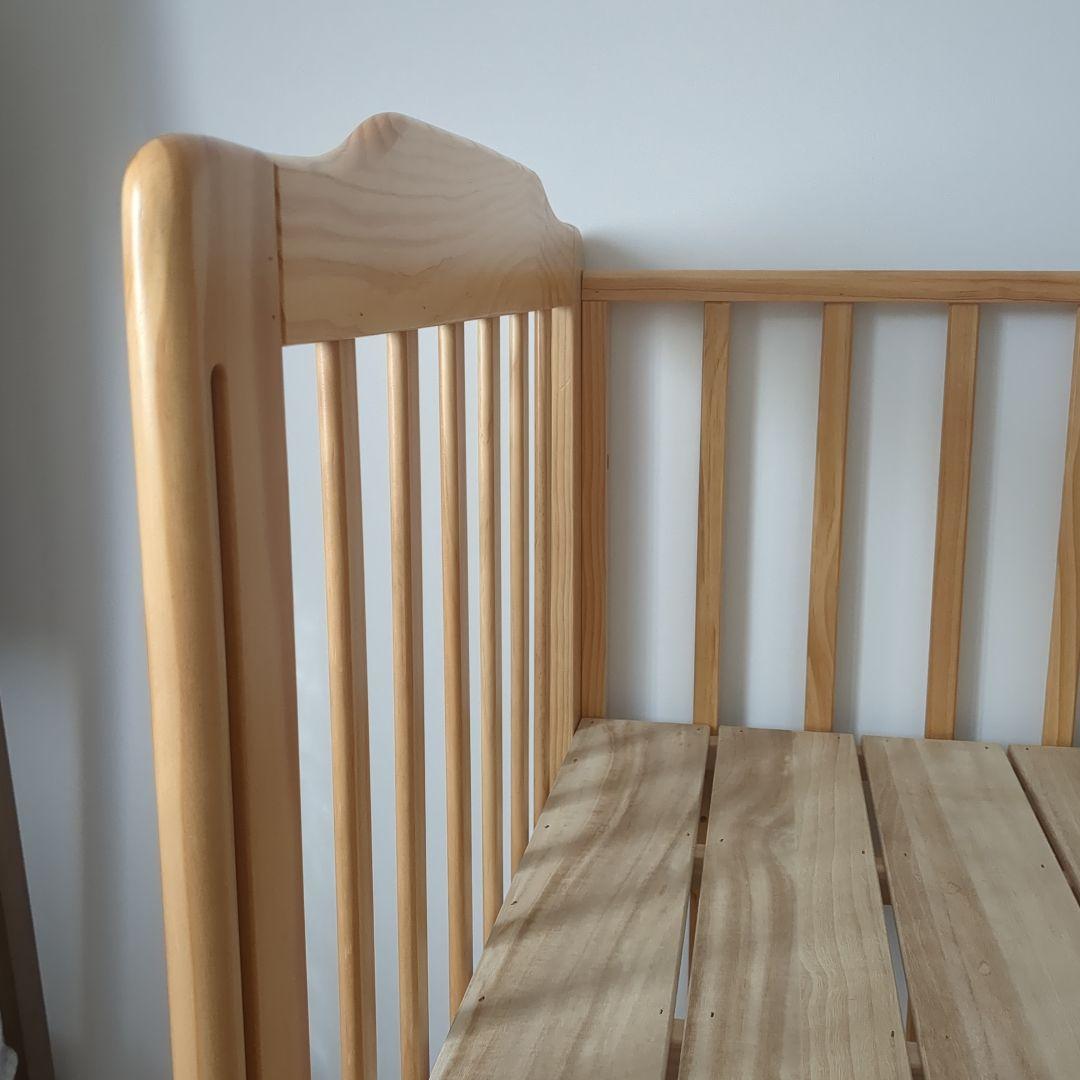 KATOJIベビーベッドハイタイプ　 標準サイズ　おまけ付き