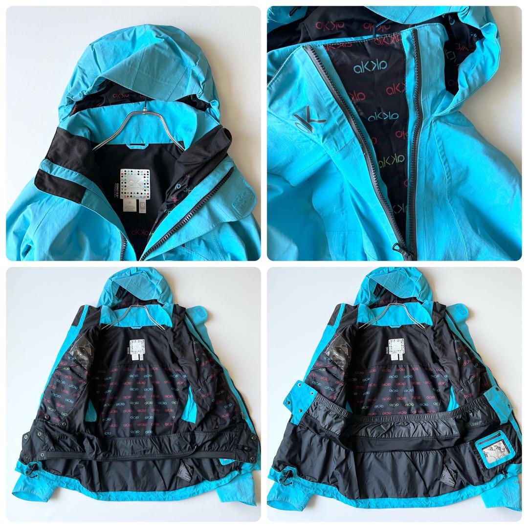 3287 バートン　ジャケット ak ゴアテックス ライトブルー　レディース