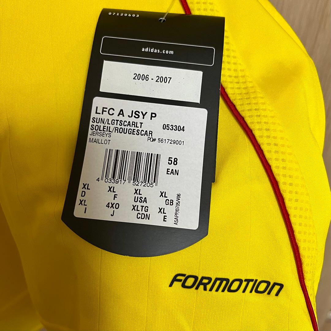 激レア　リバプール 2006/07 選手用アウェイユニフォーム 新品　ジェラード