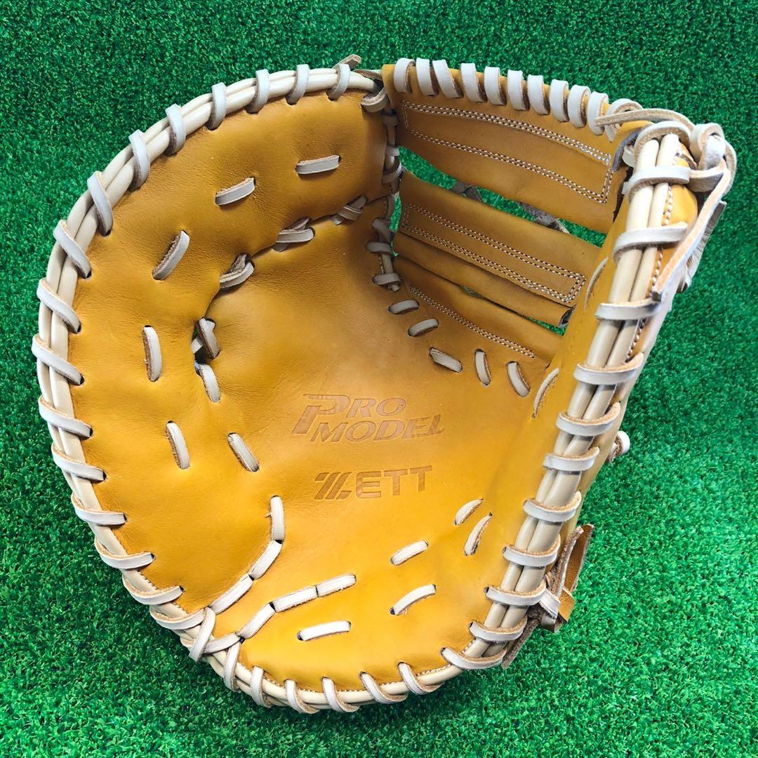 ZETT ゼット 硬式野球 一塁用 硬式ファーストミット 左投げ 910