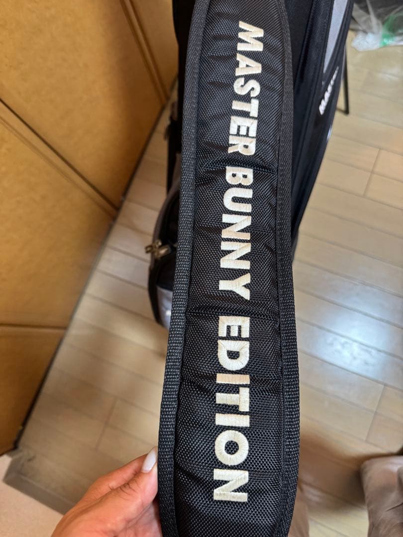 マスターバニー スタンド式 キャディバッグ 軽量グレー