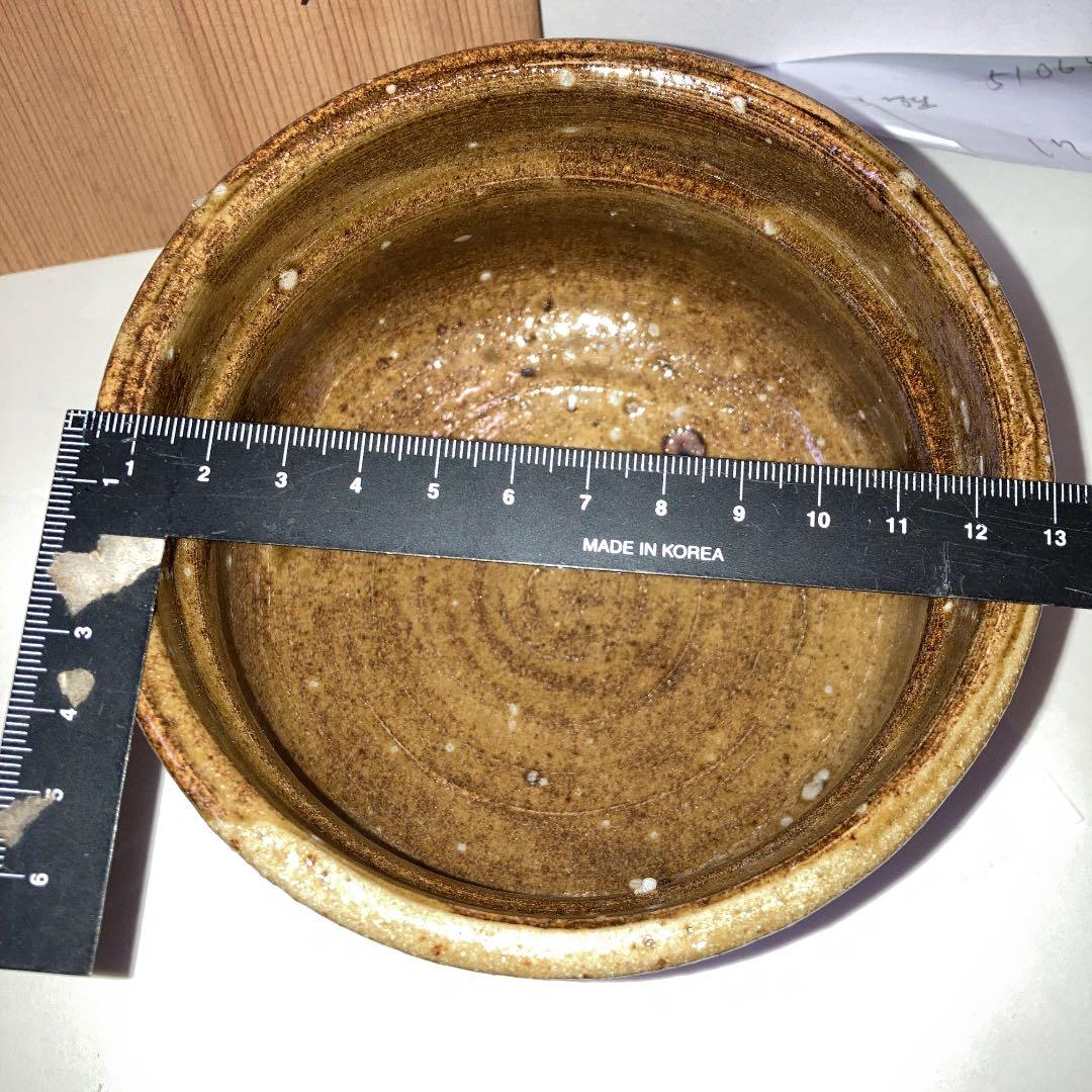 茶道具　美濃伊賀建水　未使用です。